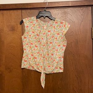 Matilda Jane Hello Lovely Good Luck Top.  EUC.  Missing tag.  Size 10